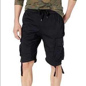South Pole men’s cargo shorts black Large